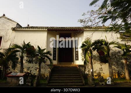 Haikou (Hainan), China: Offizieller Su-Tempel im Tempel der fünf Herren (Gedenktempel der fünf Ahnen) Stockfoto