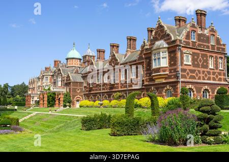 Sandringham House and Gardens - Landsitz der britischen Königsfamilie auf dem Sandringham Estate Norfolk England UK GB Europe Stockfoto