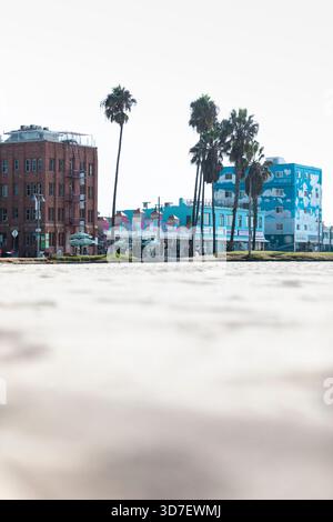 Blick auf Venice Beach, Kalifornien Stockfoto
