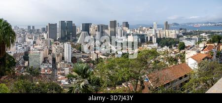 Rio de Janiero City View, Brasilien Stockfoto