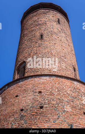 Histoprischer Pulverturm in der Stadt Gryfice, Provinz Vorpommern in Polen Stockfoto