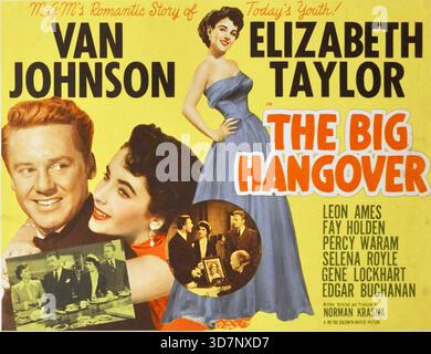 Der große Kater 1950 MGM Film mit Elizabeth Taylor und Van Johnson Stockfoto