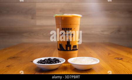 Bubble Tea Stockfoto