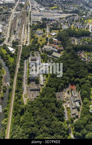 Berufsschule Berliner Platz, Kulturzentrum Berliner Platz, Franz-Stock Gymnasium Arnsberg, Franz-Stock Allgemeine visuelle Schule, Berliner Platz S Stockfoto