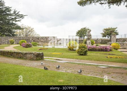 Stadtpark in Vigo, Galizien, Spanien Stockfoto