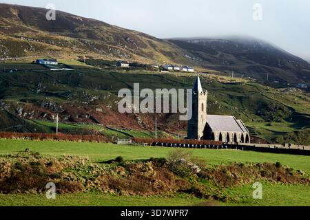 st. Columbas Kirche von irland Kirche cashel glencolumbkille County donegal republik irland Stockfoto