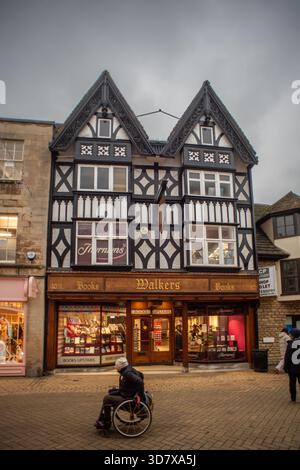 Stamford, 24. November 2025: Marktstadt in Lincolnshire Stockfoto