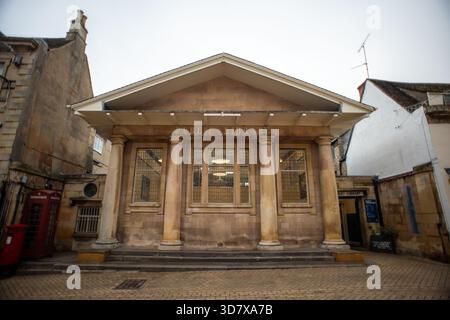 Stamford, 24. November 2025: Marktstadt in Lincolnshire Stockfoto