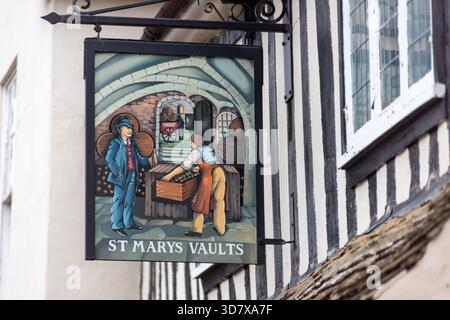 Stamford, 24. November 2025: Marktstadt in Lincolnshire Stockfoto