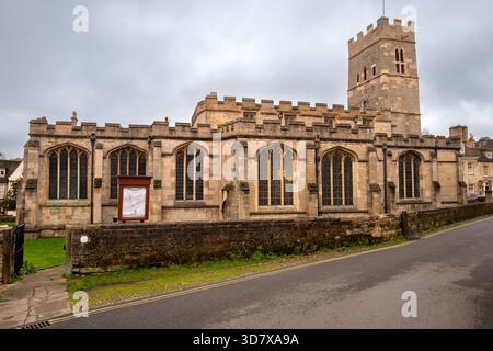 Stamford, 24. November 2025: Marktstadt in Lincolnshire Stockfoto