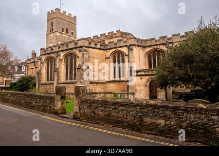 Stamford, 24. November 2025: Marktstadt in Lincolnshire Stockfoto