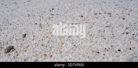 Arutas Strand mit kristallklarem Wasser und weißem Quarzsand Stockfoto