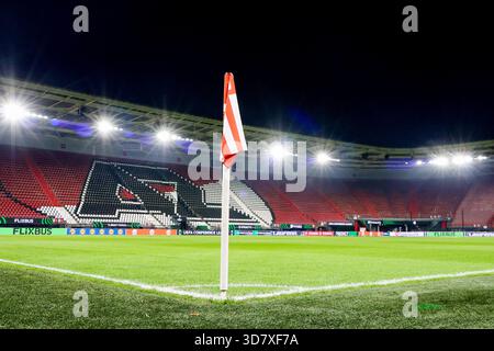 Alkmaar, Niederlande. November 2025. ALKMAAR, 27.11.2025, AFAS-Stadion, Saison 2025/2026, UEFA Europa Conference League, dritte Qualifikationsrunde, Spiel zwischen AZ und Shelbourne, Credit: Pro Shots/Alamy Live News Stockfoto