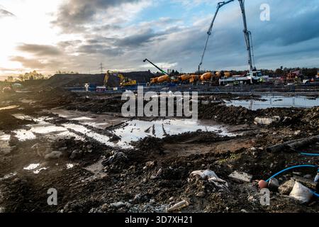 Cherry Orchard Point neue Wohnsiedlung durch Dublin City Council und die Land Development Authority - soziales und erschwingliches Wohnen. Stockfoto