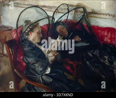 Moskitonetze, 1908. Stockfoto