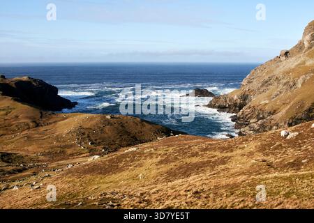 Skelpoonagh Bay in der Nähe von cashel glencolumbkille County donegal republik irland Stockfoto