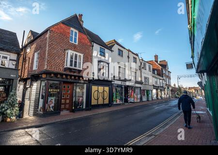 East Grinstead, 26. November 2025: Middle Row Stockfoto