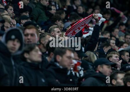 Alkmaar, Niederlande. November 2025. ALKMAAR, 27.11.2025, AFAS-Stadion, Saison 2025/2026, UEFA Europa Conference League, dritte Qualifikationsrunde, Spiel zwischen AZ und Shelbourne, Credit: Pro Shots/Alamy Live News Stockfoto