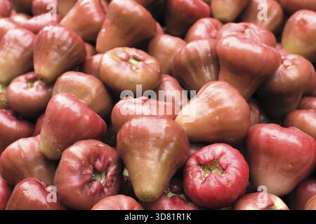 Bell Fruits Nahaufnahme auf Marktplatz, Taiwan, Asien Stockfoto