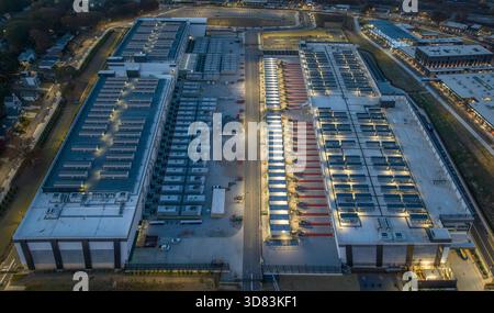 Data Center für künstliche Intelligenz Stockfoto