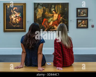 London, Großbritannien. November 2025. Gérard de Lairesse, eine Herbstallegorie Set € 40.000 - 60.000 aus der Old Master Paintinos Day Auction - Highlights aus dem zweitwertvollsten Old Masters Sale in 13 Seasons in Sothebys, London. Darunter auch Gemälde aus dem 19. Jahrhundert. Der Verkauf findet am 3. Dezember statt. Guy Bell/Alamy Live News Stockfoto