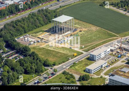 Universitätscampus Dortmund, Fachhochschule Dortmund - Institut für Architektur, Dortmund, Ruhrgebiet, Nordrhein-Westfalen, Germa Stockfoto