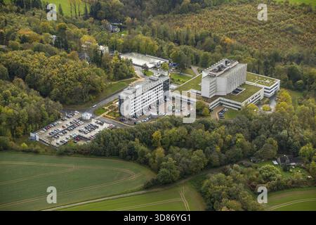 Die Ruhrlandklinik in Heidhausen gehört zum Universitätsklinikum Essen, das der Universität Duisburg-Essen, Essen, Ruhrgebiet, Nordrhein-Westph zugeordnet ist Stockfoto
