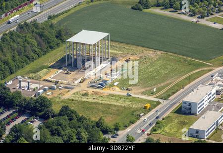 Universitätscampus Dortmund, Fachhochschule Dortmund - Institut für Architektur, Dortmund, Ruhrgebiet, Nordrhein-Westfalen, Germa Stockfoto