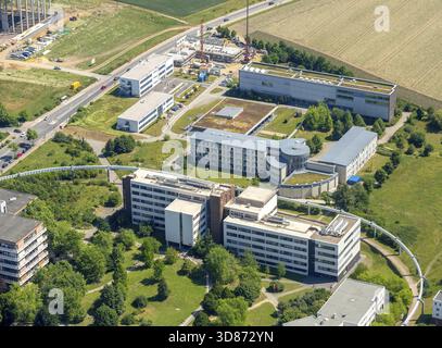 Universitätscampus Dortmund, Fachhochschule Dortmund - Institut für Architektur, Dortmund, Ruhrgebiet, Nordrhein-Westfalen, Germa Stockfoto