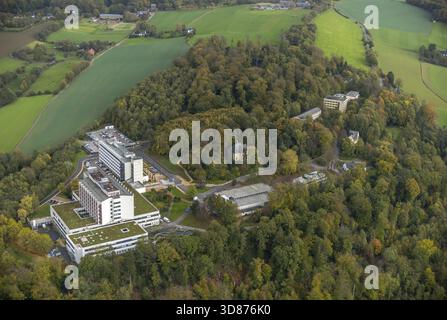 Die Ruhrlandklinik in Heidhausen gehört zum Universitätsklinikum Essen, das der Universität Duisburg-Essen, Essen, Ruhrgebiet, Nordrhein-West zugeordnet ist Stockfoto