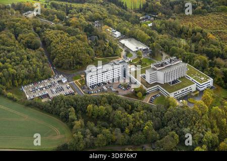 Die Ruhrlandklinik in Heidhausen gehört zum Universitätsklinikum Essen, das der Universität Duisburg-Essen, Essen, Ruhrgebiet, Nordrhein-West zugeordnet ist Stockfoto