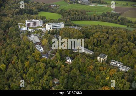 Die Ruhrlandklinik in Heidhausen gehört zum Universitätsklinikum Essen, das der Universität Duisburg-Essen, Essen, Ruhrgebiet, Nordrhein-West zugeordnet ist Stockfoto