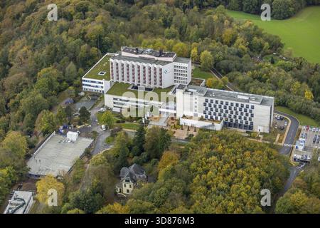 Die Ruhrlandklinik in Heidhausen gehört zum Universitätsklinikum Essen, das der Universität Duisburg-Essen, Essen, Ruhrgebiet, Nordrhein-West zugeordnet ist Stockfoto