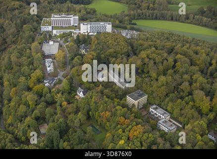 Die Ruhrlandklinik in Heidhausen gehört zum Universitätsklinikum Essen, das der Universität Duisburg-Essen, Essen, Ruhrgebiet, Nordrhein-West zugeordnet ist Stockfoto