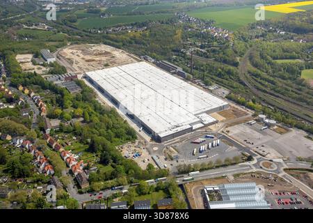 Opel Logistics, ehemals OPEL Werk 2 in Bochum-Langendeer, neues Lagergebäude, Bochum, Ruhrgebiet, Nordrhein-Westfalen, Deutschland, Europa, DE, Stockfoto
