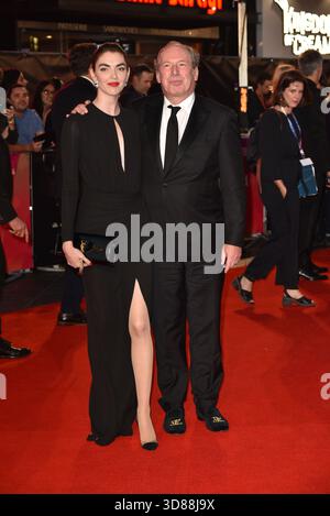 Hans Zimmer mit seiner Frau Suzanne Zimmer (M. 1995; Div. 2020)Widows Opening Gala ilm Screeningam BFI London Film Festival am 10. Oktober 2018 in London. CAP/PL ©Phil Loftus/Capital Pictures Stockfoto