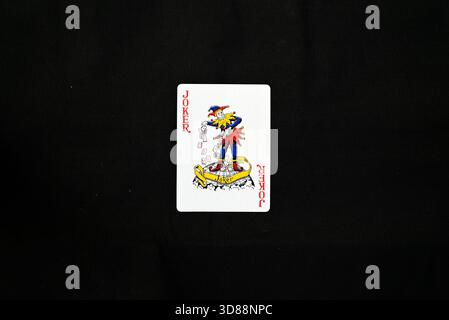 Vollständiger Satz Pokerkarten - Joker Stockfoto