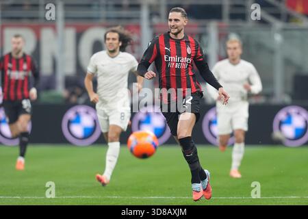 Mailand, Italien. November 2025. Adrien Rabiot von AC Mailand während Mailand und Latium im San Siro Stadion in Mailand, Norditalien - Samstag, 29. November 2025. Sport - Fußball . (Foto: Spada/LaPresse) Credit: LaPresse/Alamy Live News Stockfoto