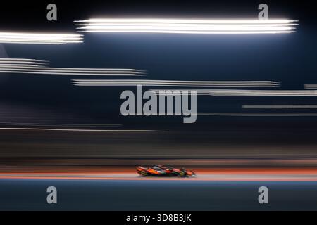 81 PIASTRI Oscar (aus), McLaren F1 Team MCL39, Action während der 13. Runde der FIA Formel 2 Championship 2025 vom 28. Bis 30. November 2025 auf dem Lusail International Circuit in Lusail, Katar Stockfoto