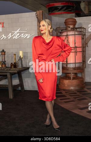 Molly Sims nimmt am 06. Oktober 2025 an Netflix's Premiere von „Frankenstein“ im Academy Museum of Motion Pictures in Los Angeles, KALIFORNIEN, Teil. Stockfoto
