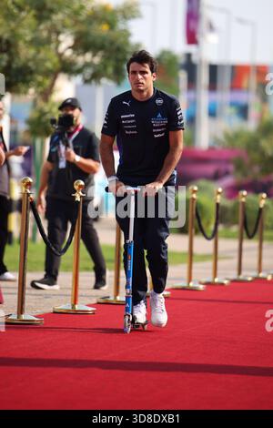 Doha, Katar. November 2025 30. Carlos Sainz (Atlassian Williams Racing, 55), QAT, Formel-1-Weltmeisterschaft, großer Preis von Katar, Doha, Lusail, Lusail International Circuit, Sonntag, Renntag, 30.11.2025 Foto: Eibner-Pressefoto/Annika Graf Credit: dpa/Alamy Live News Stockfoto