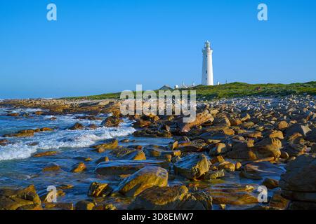 Seal Point Leuchtturm, Eastern Cape, Südafrika. Stockfoto