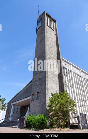 Paroisse Notre Dame des Lumières, à Caluire-et-Cuire, Auvergne-Rhône-Alpes, Frankreich. Stockfoto