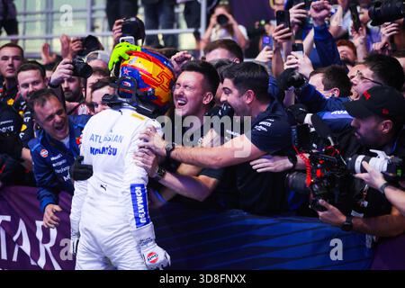 Lusail, Katar. November 2025 30. SAINZ Carlos (Spa), Williams Racing FW47, Porträt während des Formel-1-Grand Prix von Katar 2025, 23. Runde der FIA Formel-1-Weltmeisterschaft 2025 vom 28. Bis 30. November 2025 auf dem Lusail International Circuit, in Lusail, Katar - Foto Antonin Vincent/DPPI Credit: DPPI Media/Alamy Live News Stockfoto