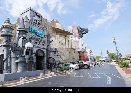 Hollywood Wax Museum in Branson, MO Stockfoto