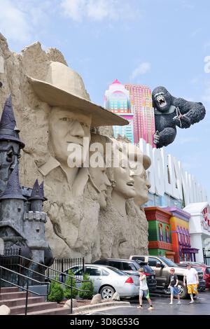 Hollywood Wax Museum in Branson, MO Stockfoto