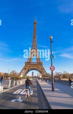 Frankreich, Ile-de-France, Paris, 7. Arrondissement, Eiffelturm Stockfoto