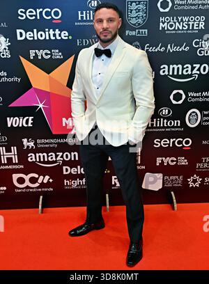 Birmingham, Großbritannien. November 2025. Chris Evengelou bei den multikulturellen Business & Community Champion Awards 2025 (MBCC Awards) im Hilton Birmingham Metropole, Birmingham, Großbritannien. (Foto von 李世惠/siehe Li/Picture Capital) Credit: Siehe Li/Picture Capital/Alamy Live News Stockfoto