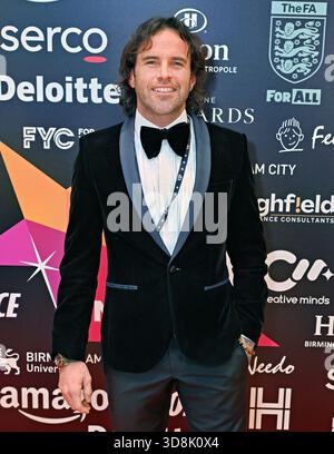 Birmingham, Großbritannien. November 2025. James O'Keefe bei den multikulturellen Business & Community Champion Awards 2025 (MBCC Awards) im Hilton Birmingham Metropole, Birmingham, Großbritannien. (Foto von 李世惠/siehe Li/Picture Capital) Credit: Siehe Li/Picture Capital/Alamy Live News Stockfoto