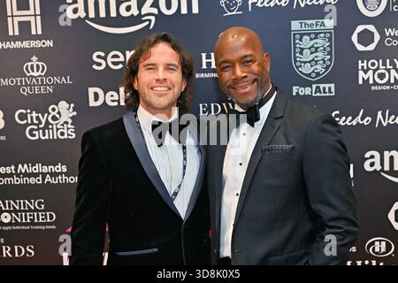 Birmingham, Großbritannien. November 2025. James O'Keefe bei den multikulturellen Business & Community Champion Awards 2025 (MBCC Awards) im Hilton Birmingham Metropole, Birmingham, Großbritannien. (Foto von 李世惠/siehe Li/Picture Capital) Credit: Siehe Li/Picture Capital/Alamy Live News Stockfoto